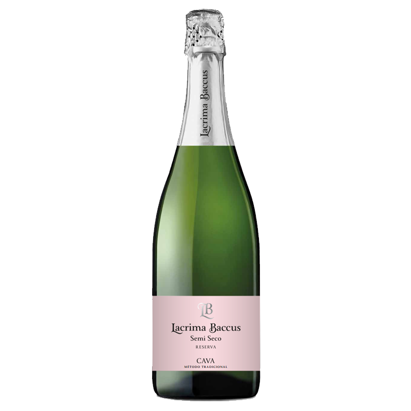 Lácrima Baccus Brut Semiseco Reserva Rosado